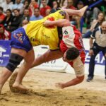 Imagen de una luchada. (CEDIDO)